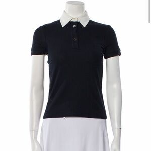Women's Black Polo Shirt